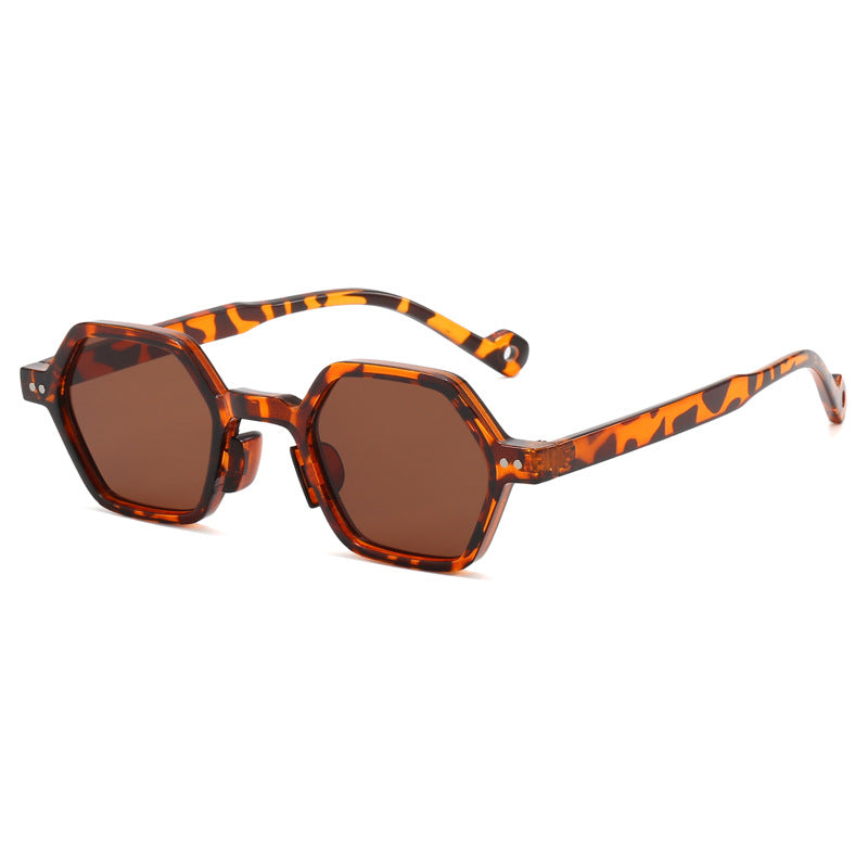 Women's Geometric Sunglasses in Modern Hexagon Design Stornfield