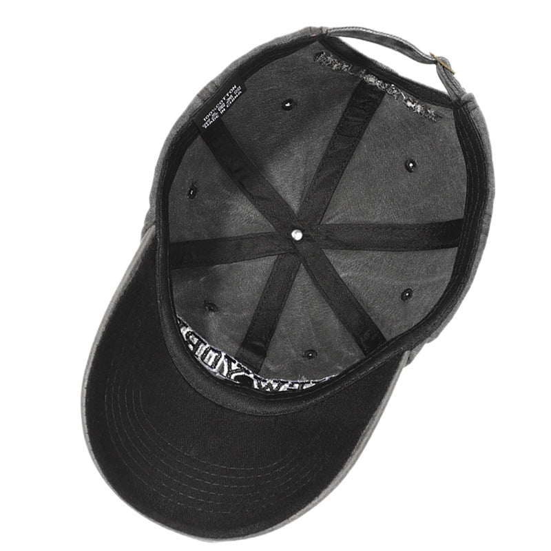 Men's Distressed Embroidered Dad Hat Stornfield