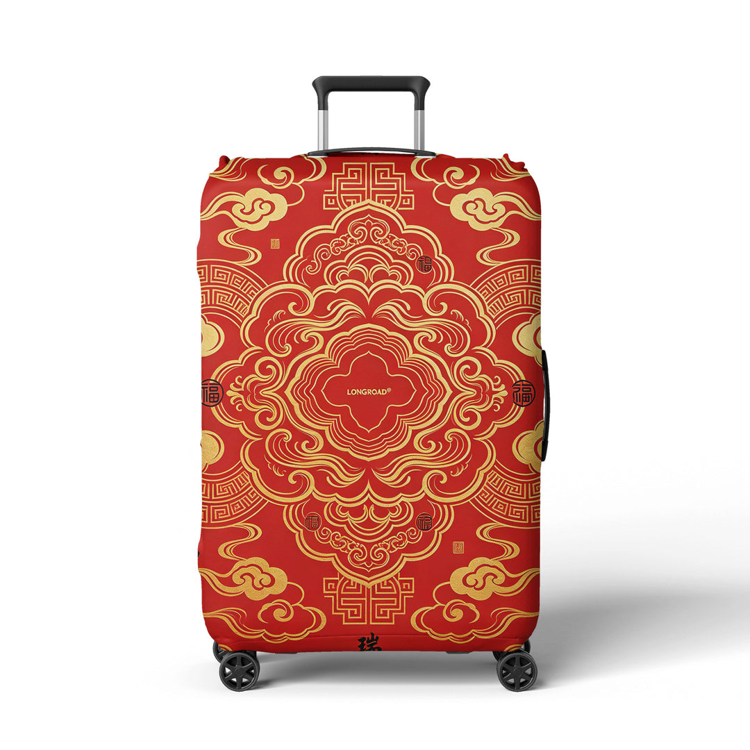 Women Hard Shell Suitcase in Elegant Bamboo Design Stornfield