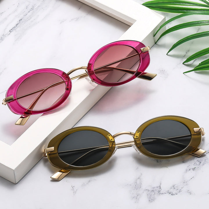 Women's fashionable sunglasses in avant-garde design Stornfield