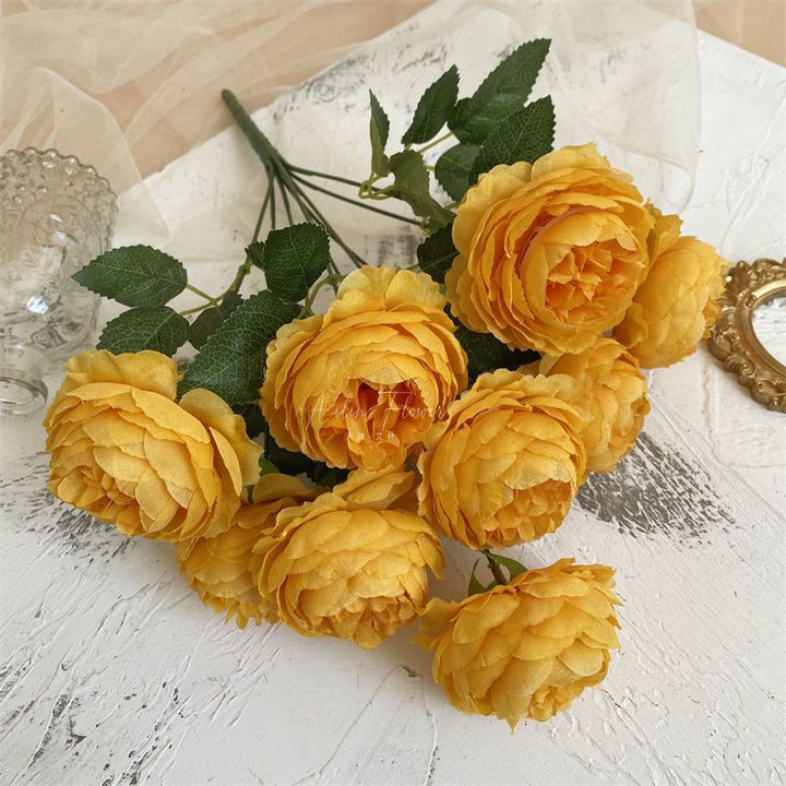 legant Faux Rose Bouquet for Home Decoration