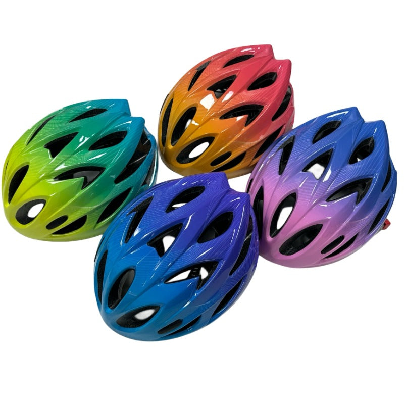 ventilated aerodynamic road cycling helmet with adjustable dial-fit and high-density EPS protection Stornfield