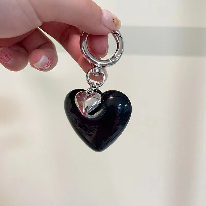 Heart-Shaped Charm Keychain Stornfield