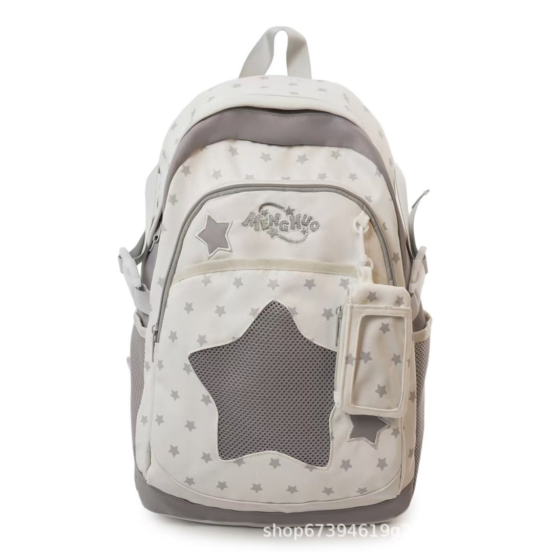 Star-Embellished Ergonomic Backpack Stornfield