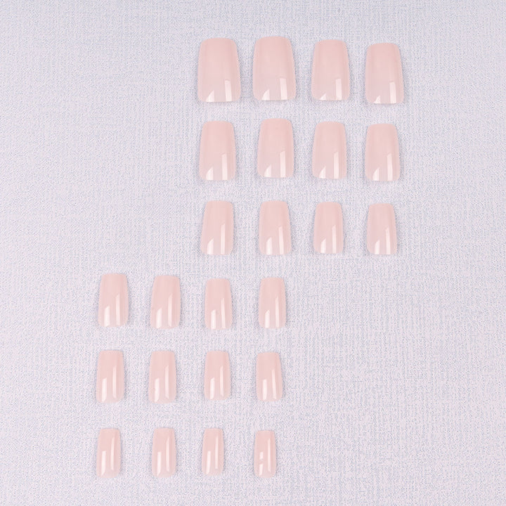 Glossy Natural Nail Finish