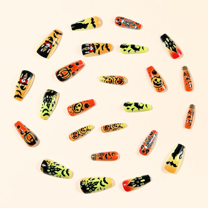 Halloween-Themed 3D Nail Art Extensions Stornfield 1789713455