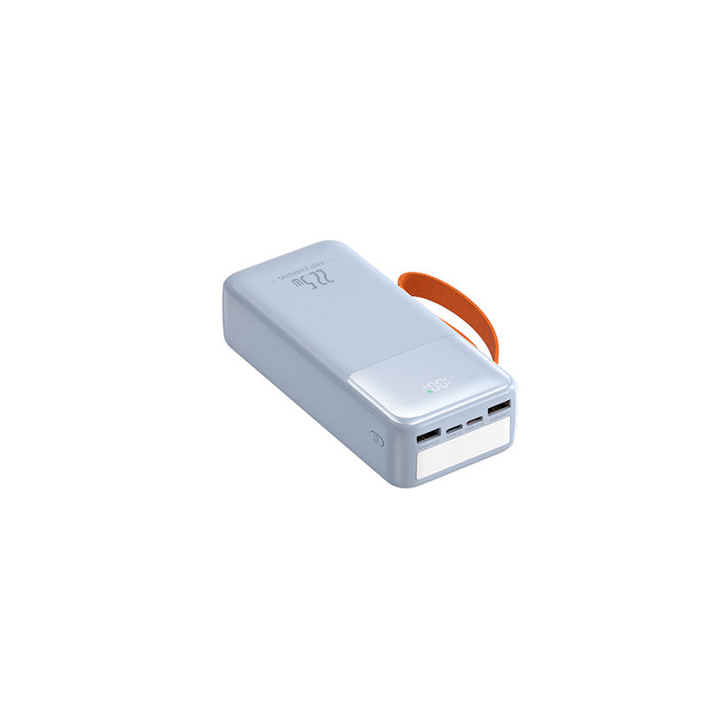 Portable power bank with integrated cable management and fast charging function Stornfield