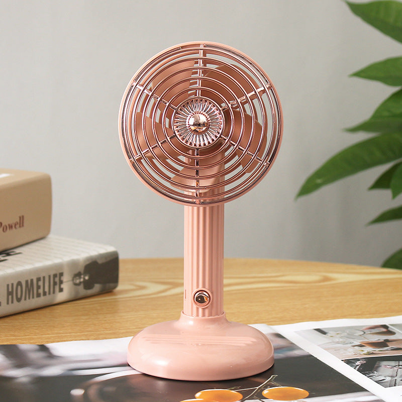 Unisex Portable Desktop Fan with Stylish Retro Design Stornfield