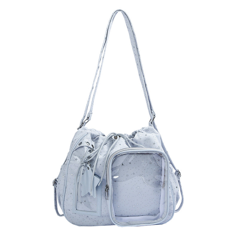 Stylish Multi-Pocket Drawstring Tote Bag Stornfield