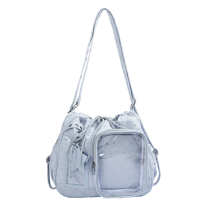 Stylish Multi-Pocket Drawstring Tote Bag Stornfield