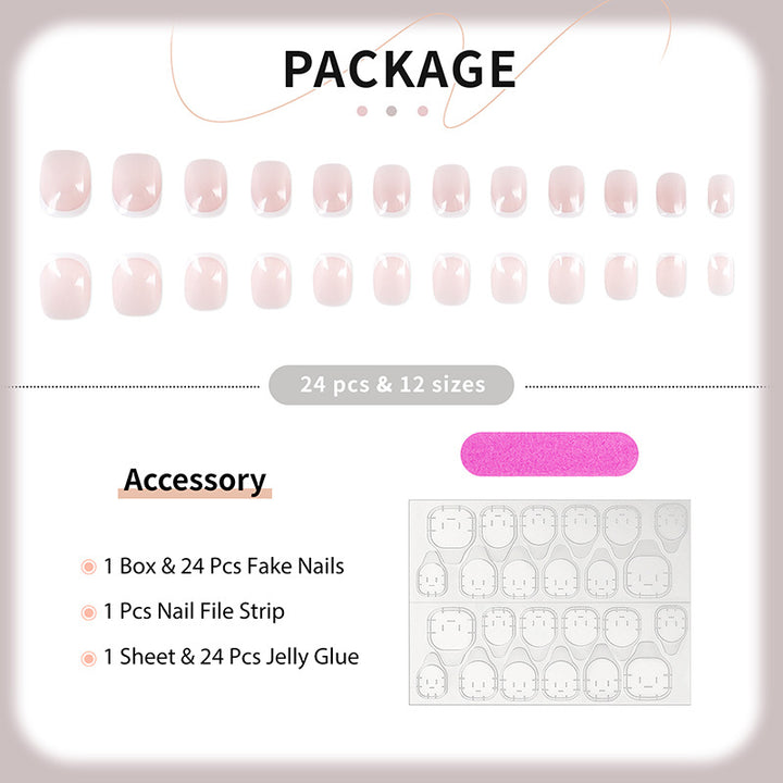 Premium Press-On Nail Set Stornfield