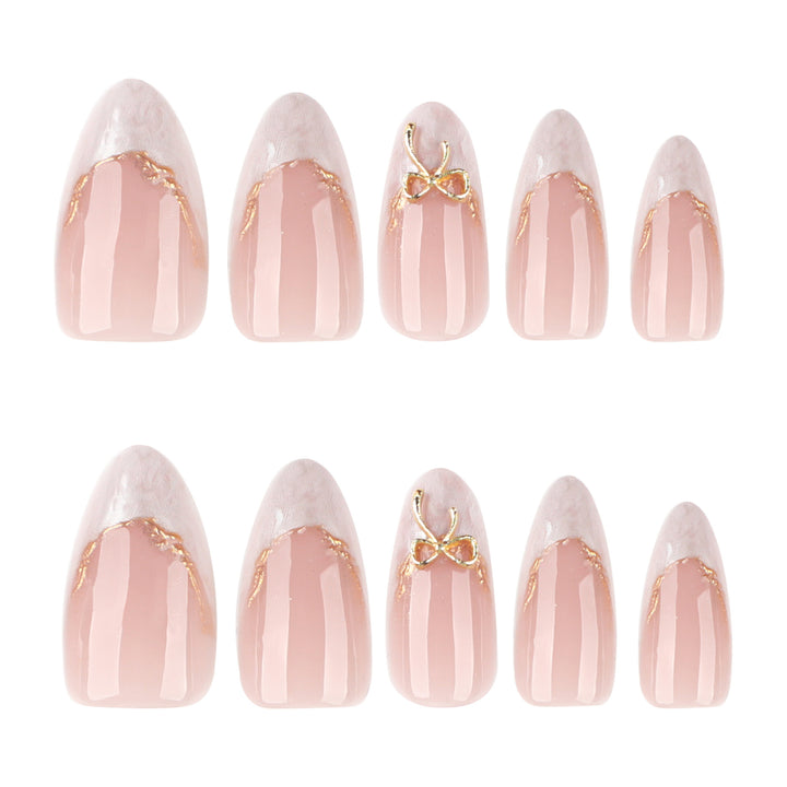Decorative Stiletto Press-On Nails Stornfield