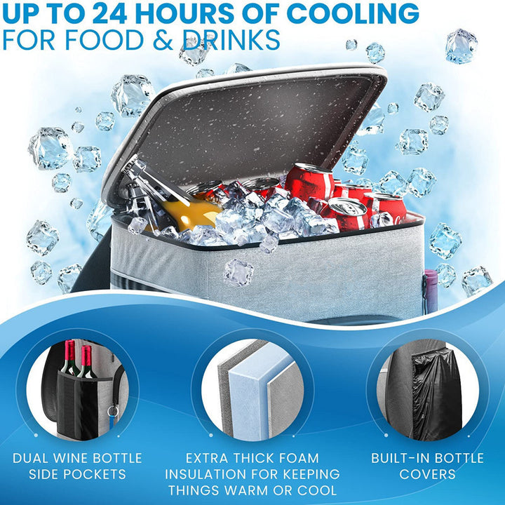 Insulated Multi-Functional Cooler Backpack Stornfield