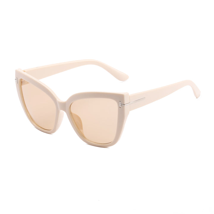 Ladies Cat-Eye Sunglasses with Fashionable Structured Frame Stornfield