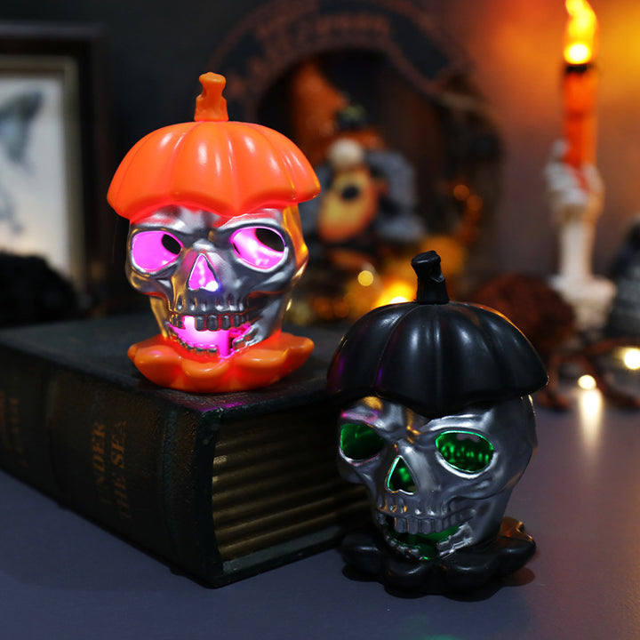 Decorative Halloween Skull Lantern