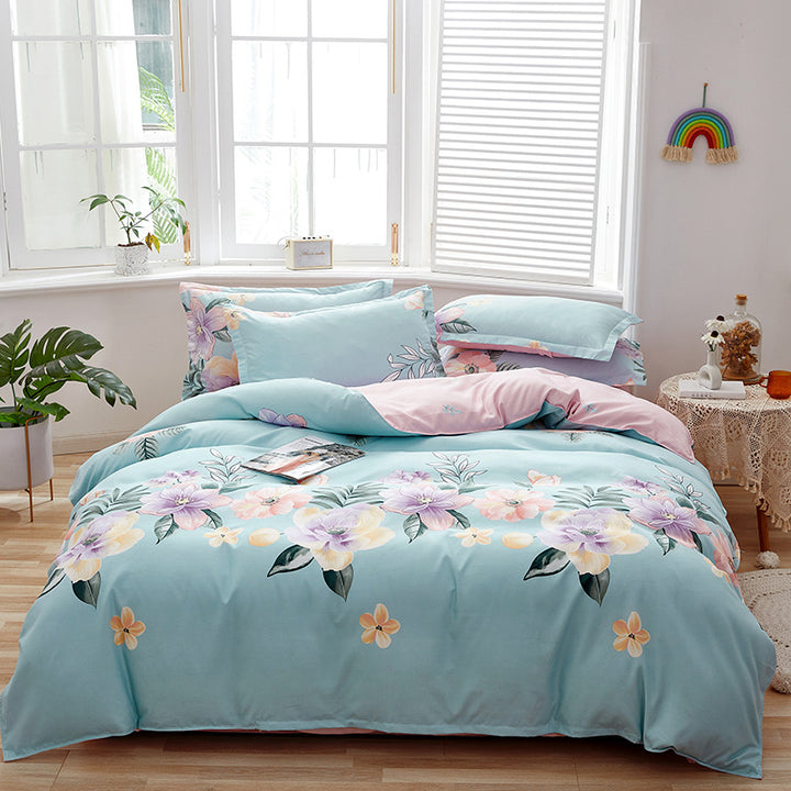 Floral Printed Duvet Cover Set