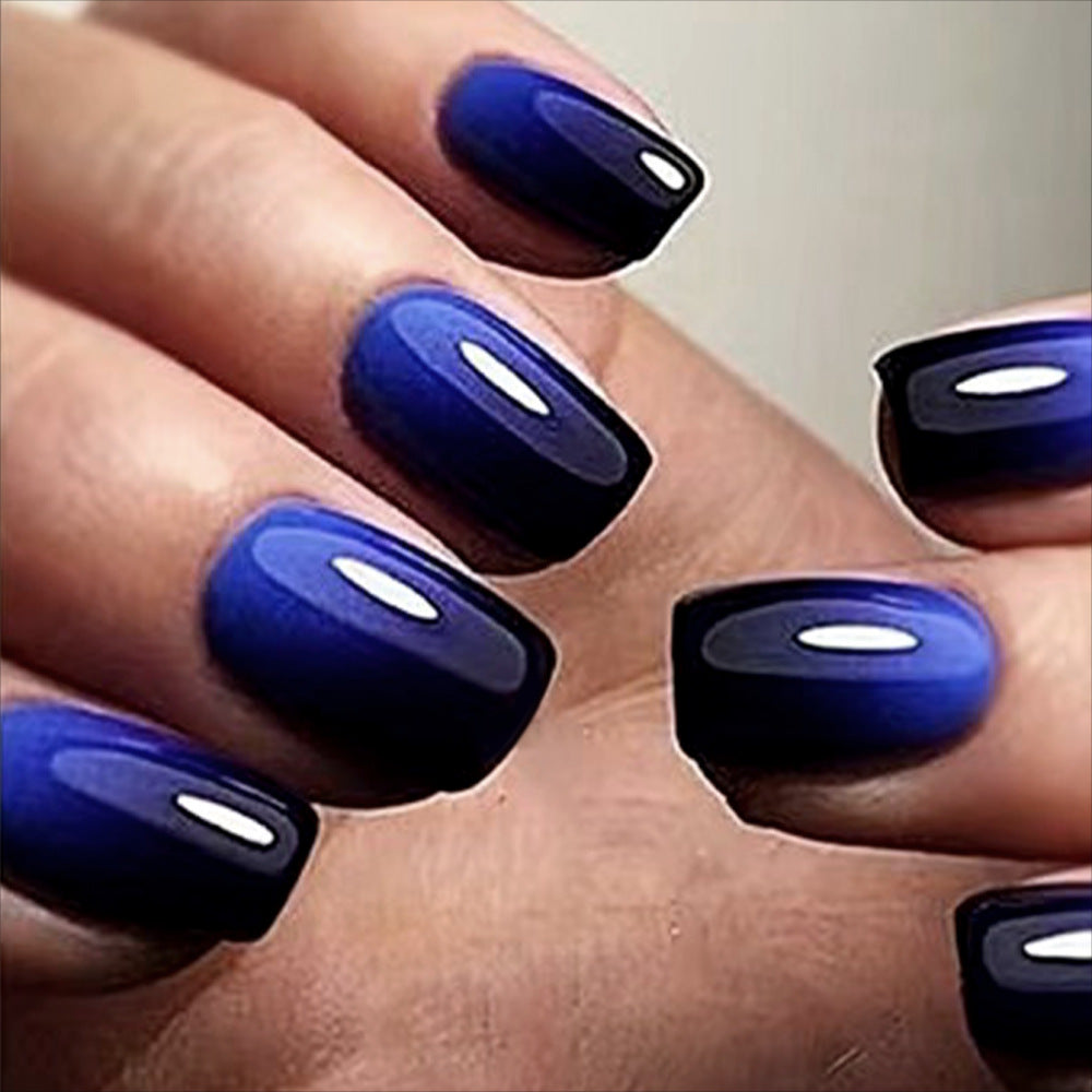 Luxurious Glossy Nail Extensions