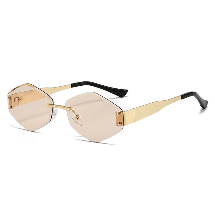 Women's fashionable sunglasses in trendy hexagon design Stornfield