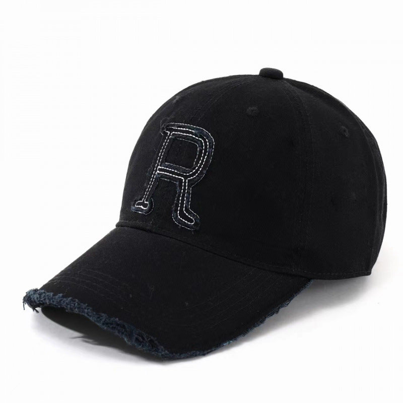Women's Distressed Embroidered Baseball Cap Stornfield