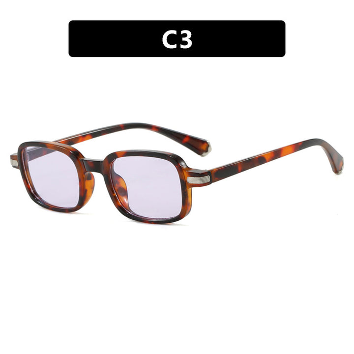 Women's fashionable square sunglasses in trendy tortoise design Stornfield