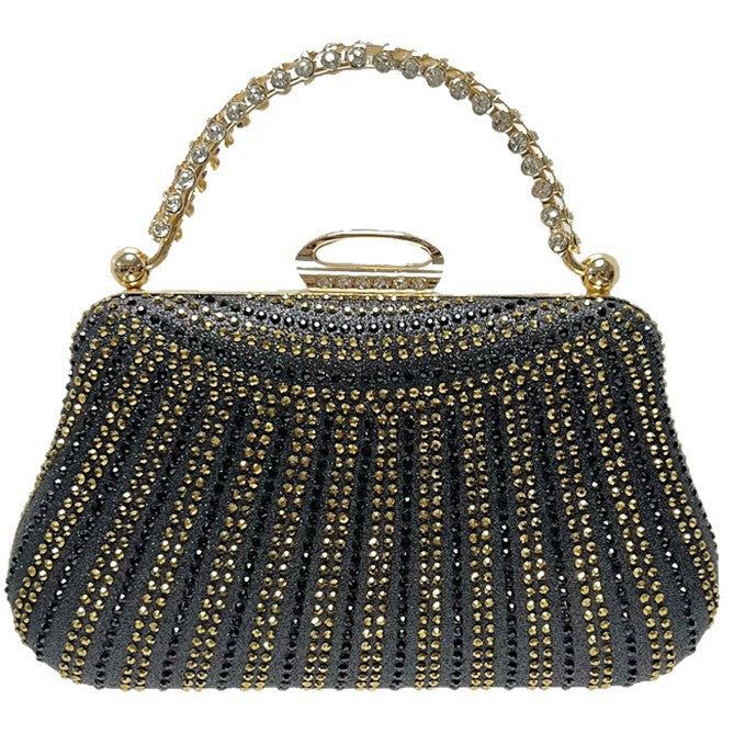 Decorative Rhinestone Evening Handbag