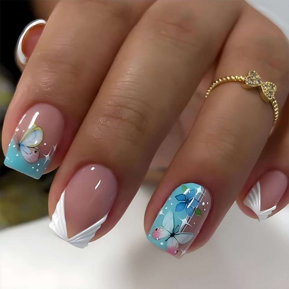 Floral Gradient Nail Art Design Kit Stornfield