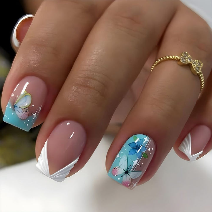 Floral Gradient Nail Art Design Kit Stornfield