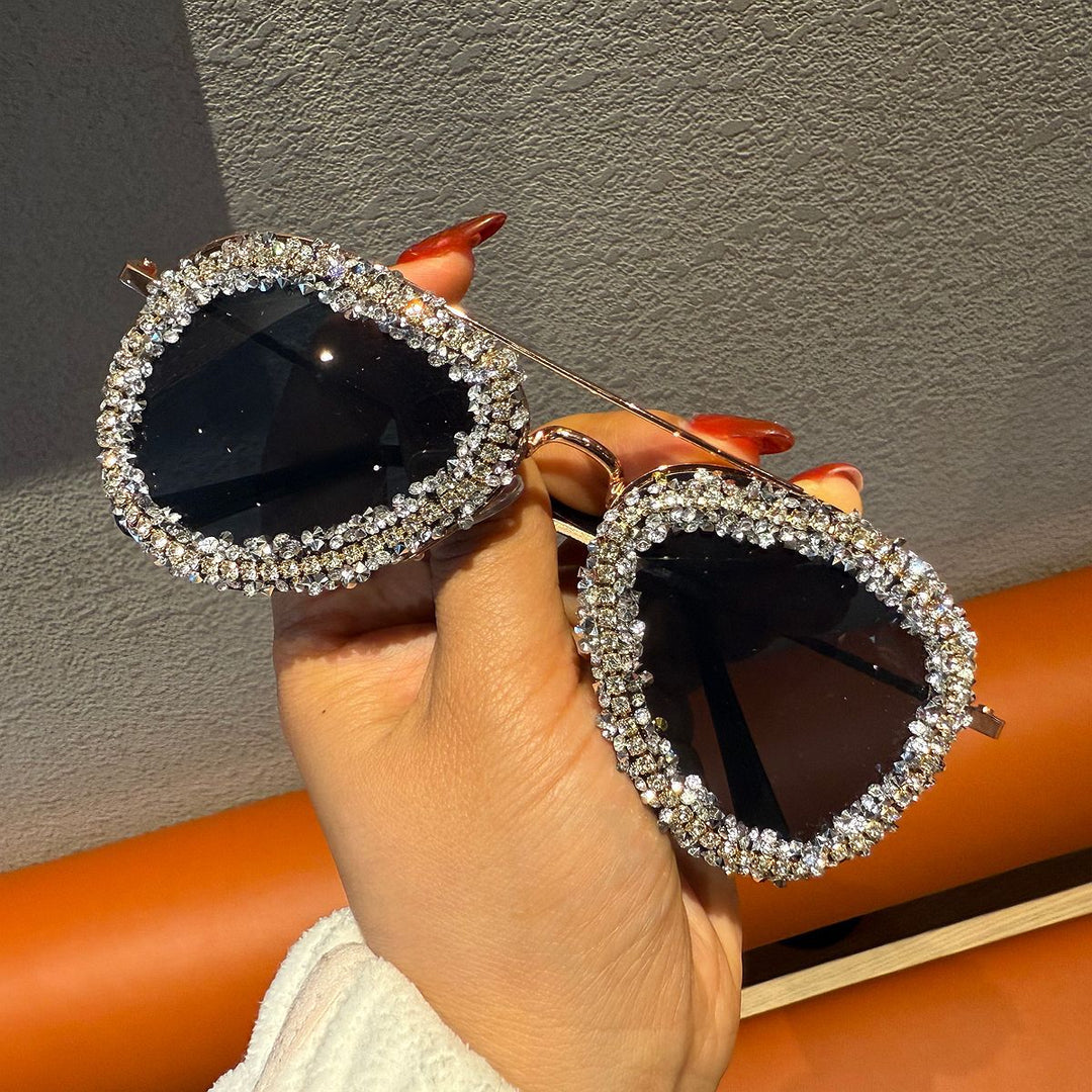 Women's sunglasses with extravagant rhinestone frame Stornfield
