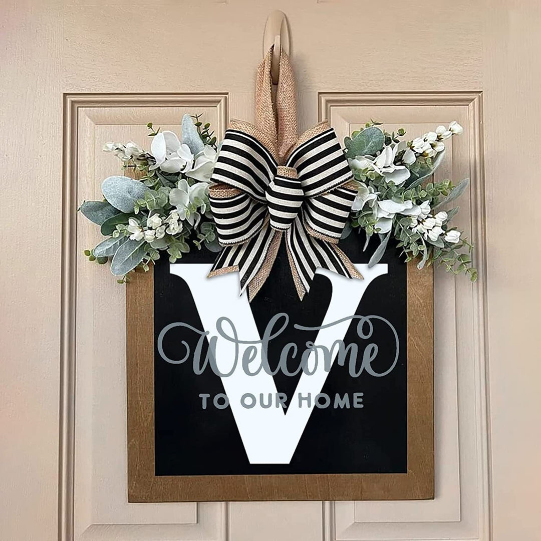 Customizable Welcome Door Sign