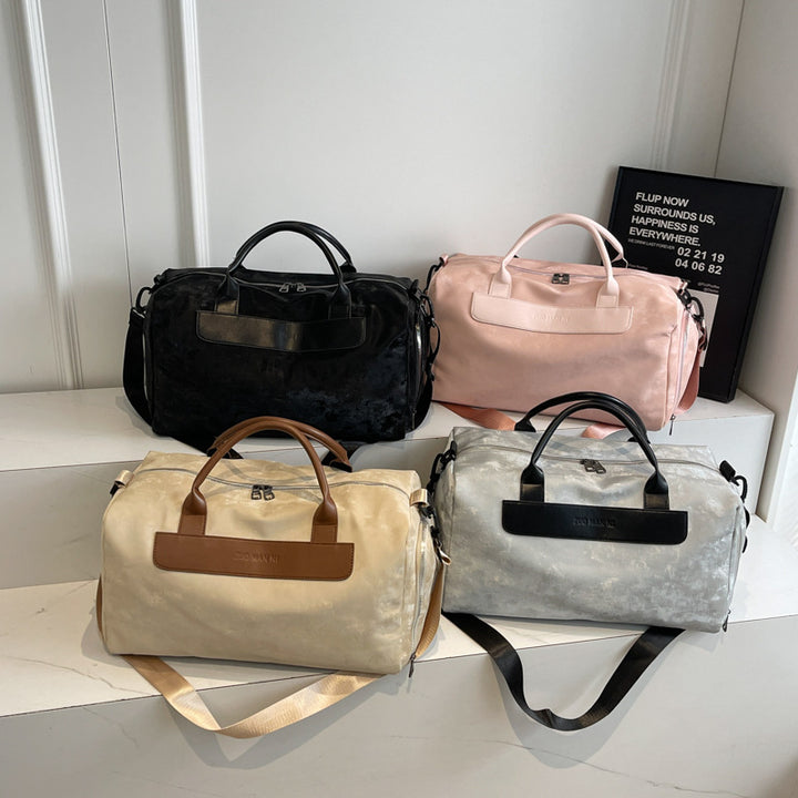 Soft Velvet Travel Duffel
