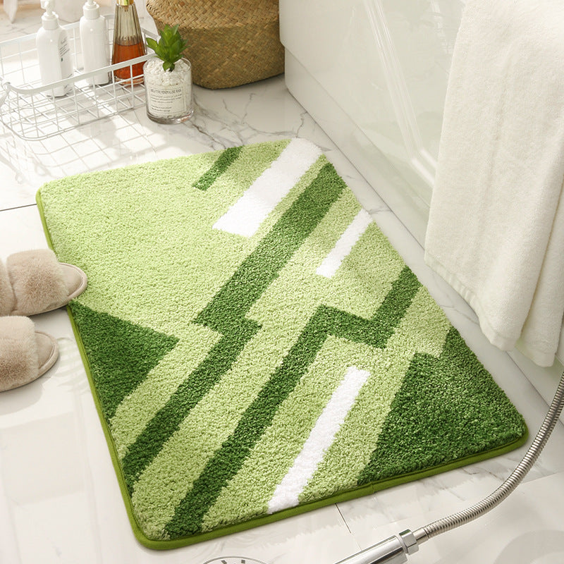 Soft Plush Artistic Bath Mat