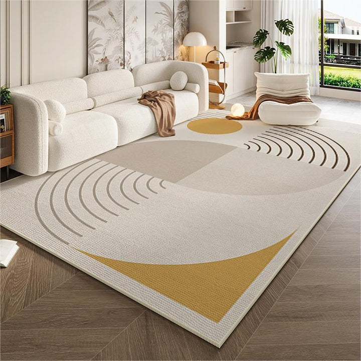 Contemporary Floral Design Area Rug
