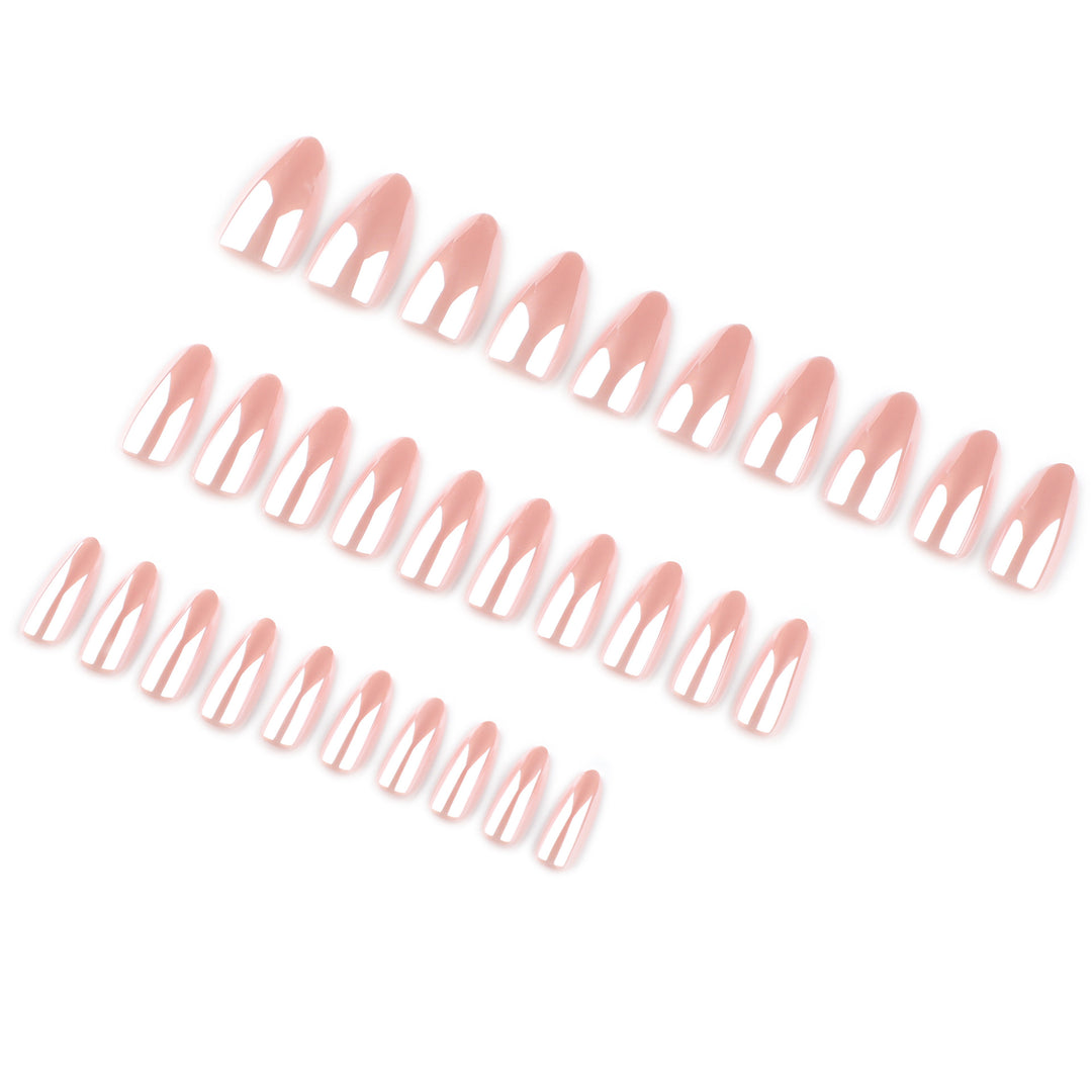 High-gloss stiletto nails Stornfield