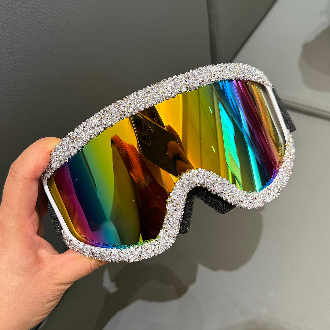 Women's ski goggles with sparkling crystal detailing Stornfield