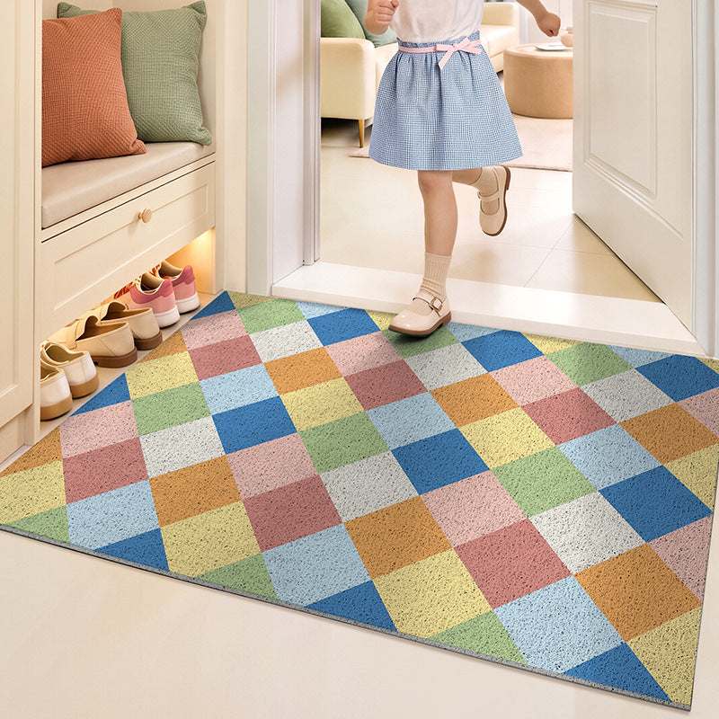 Geometric Patterned Entrance Mat
