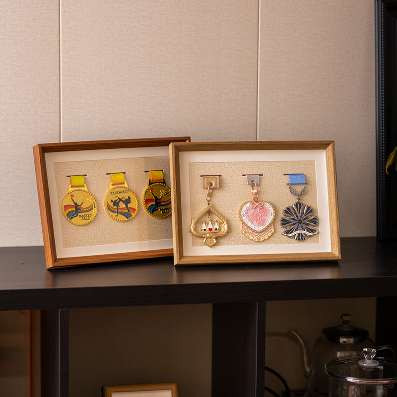 Decorative Medal Display Shadow Box Frame for Home