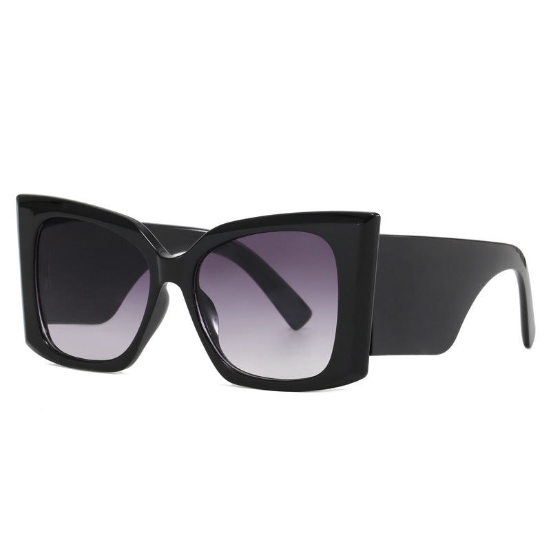 Women fashionable oversized sunglasses with geometric frame Stornfield