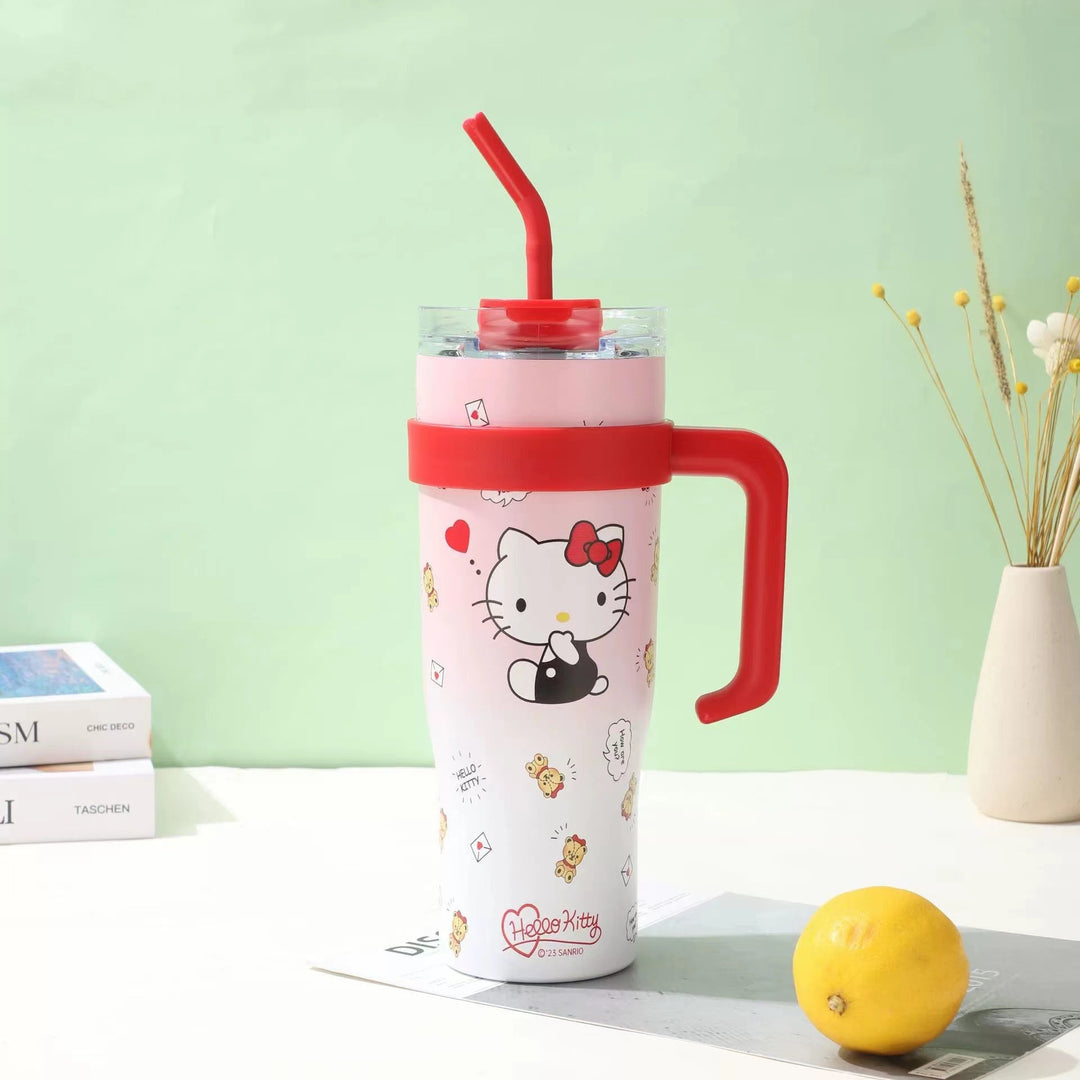 Women's insulated cup with integrated straw Stornfield