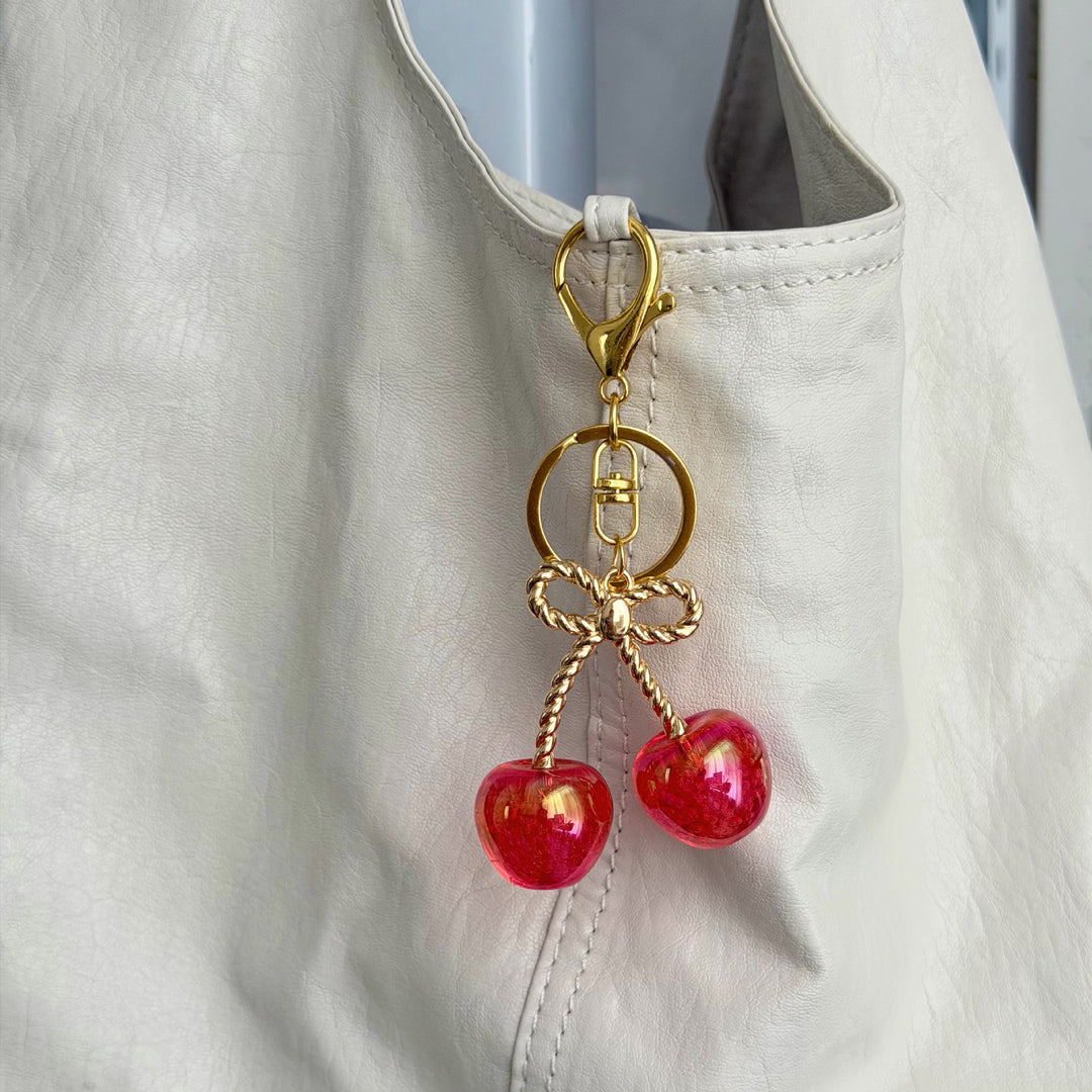 Cherry-Inspired Decorative Keychain Stornfield