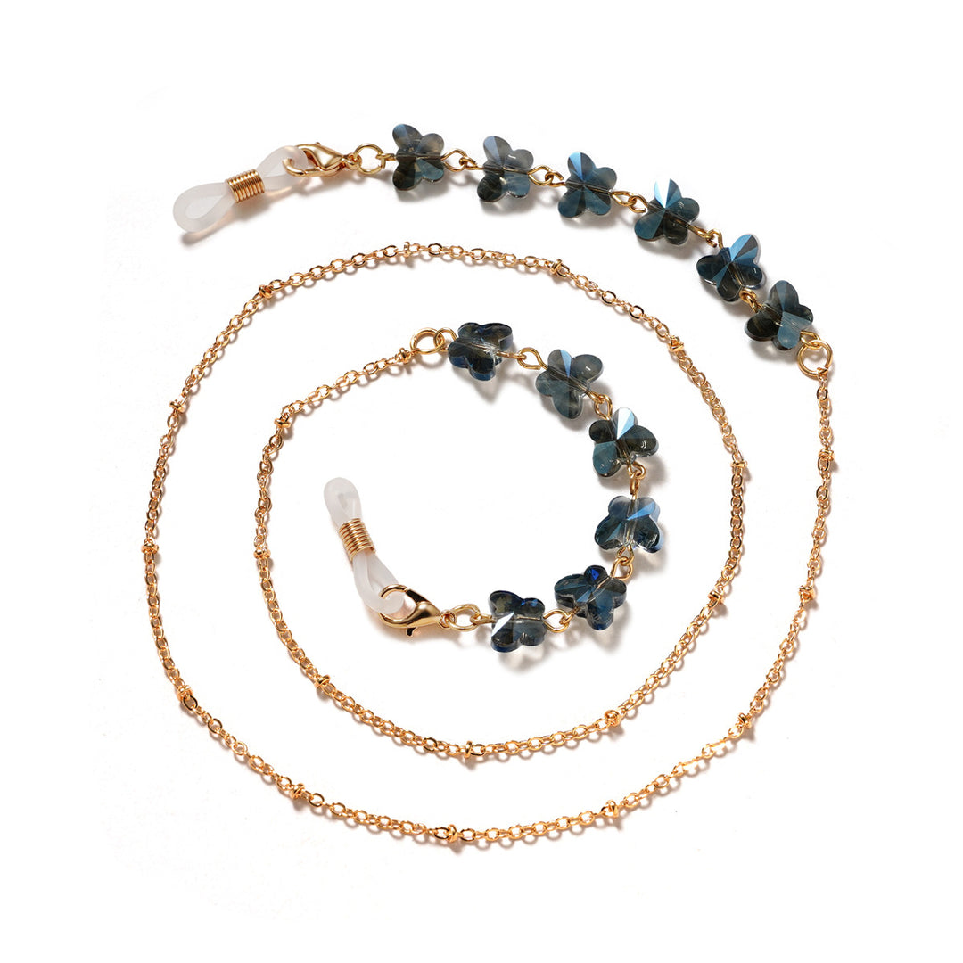 Floral Embellished Eyewear Chain Stornfield