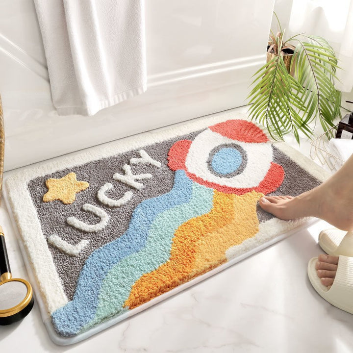 Fun Polar Bear Bath Mat Stornfield