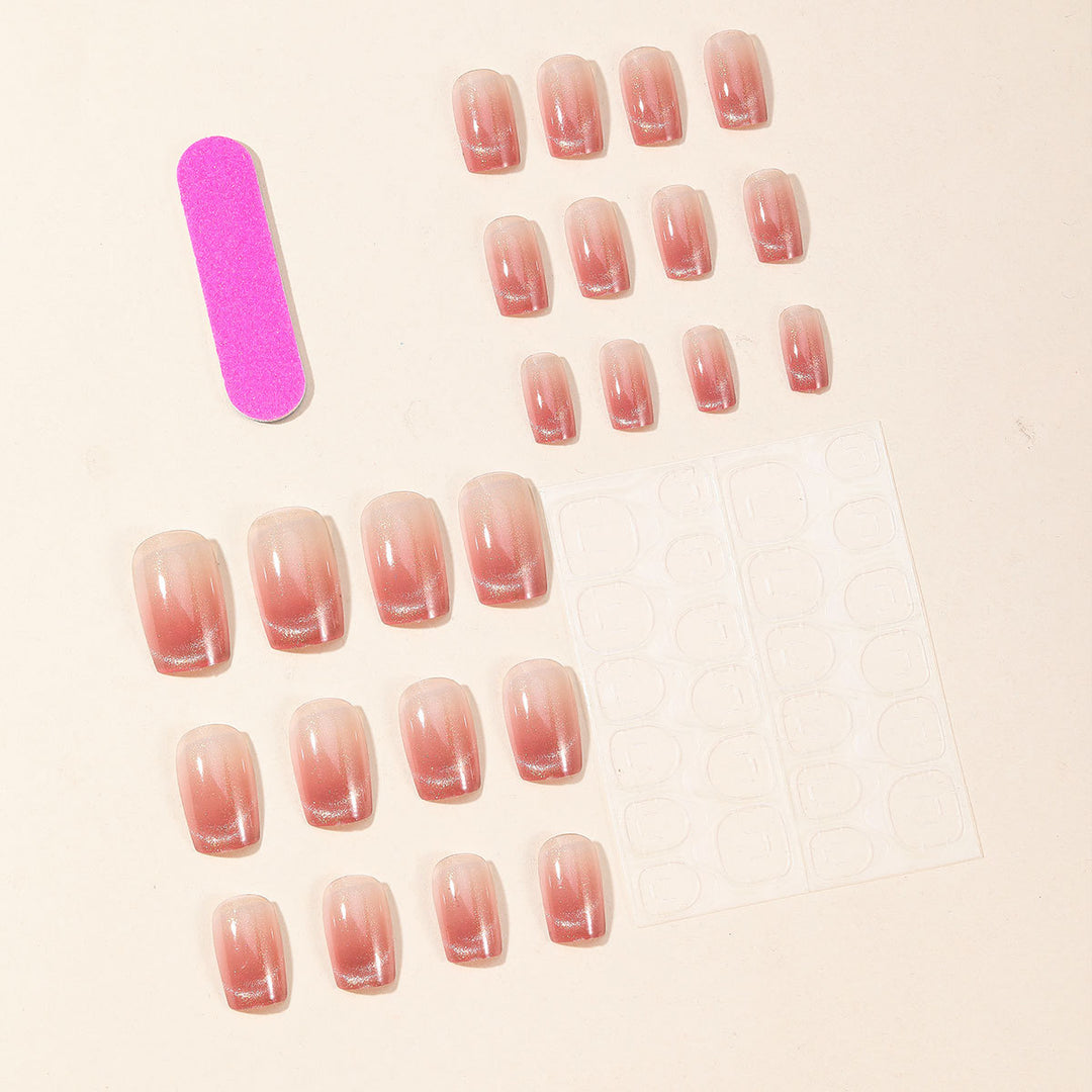 Glossy Ombre Nail Art Stornfield