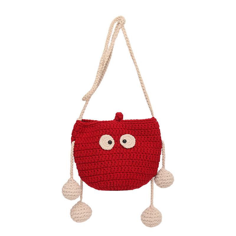 Cute Character Mini Crochet Handbag