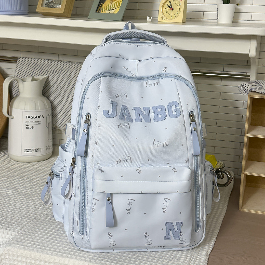 Stylish Non-Transparent Fabric Backpack Stornfield