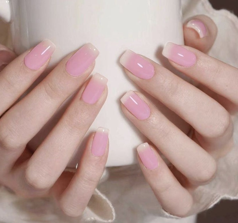Decorative Glitter French Tip Nail Enhancements Stornfield