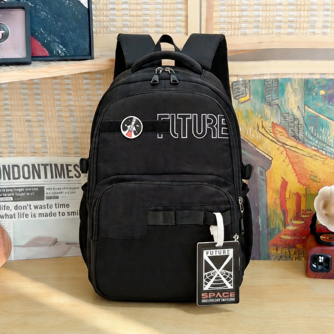 Futuristic Graphic Design Backpack Stornfield