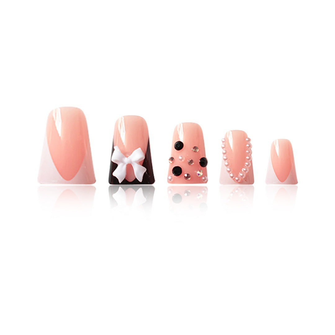 Decorative Acrylic Press-On Nail Extensions Stornfield