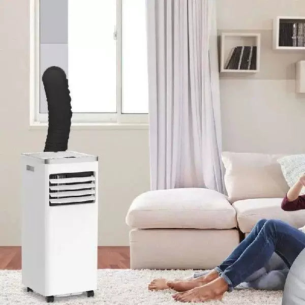 Unisex one size thermal insulating exhaust pipe sleeve with elastic cuff and adjustable straps for portable air conditioners and dryers Stornfield