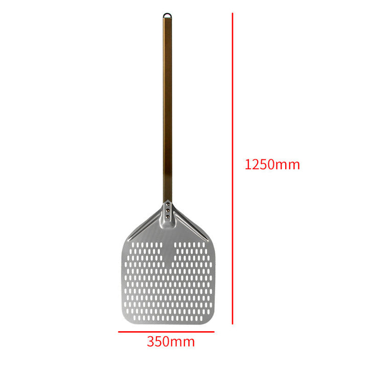 perforated aluminum pizza peel with extra-long ergonomic handle Stornfield