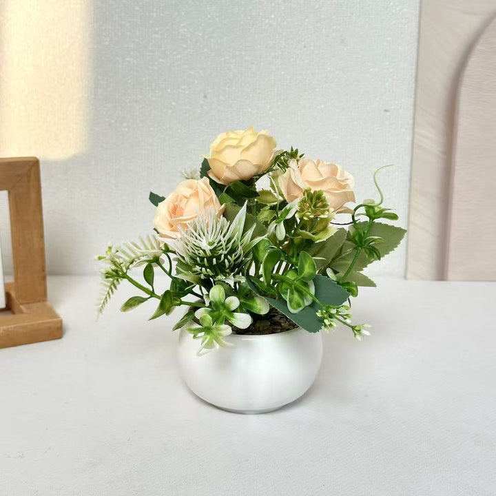 Decorative Miniature Floral Arrangement
